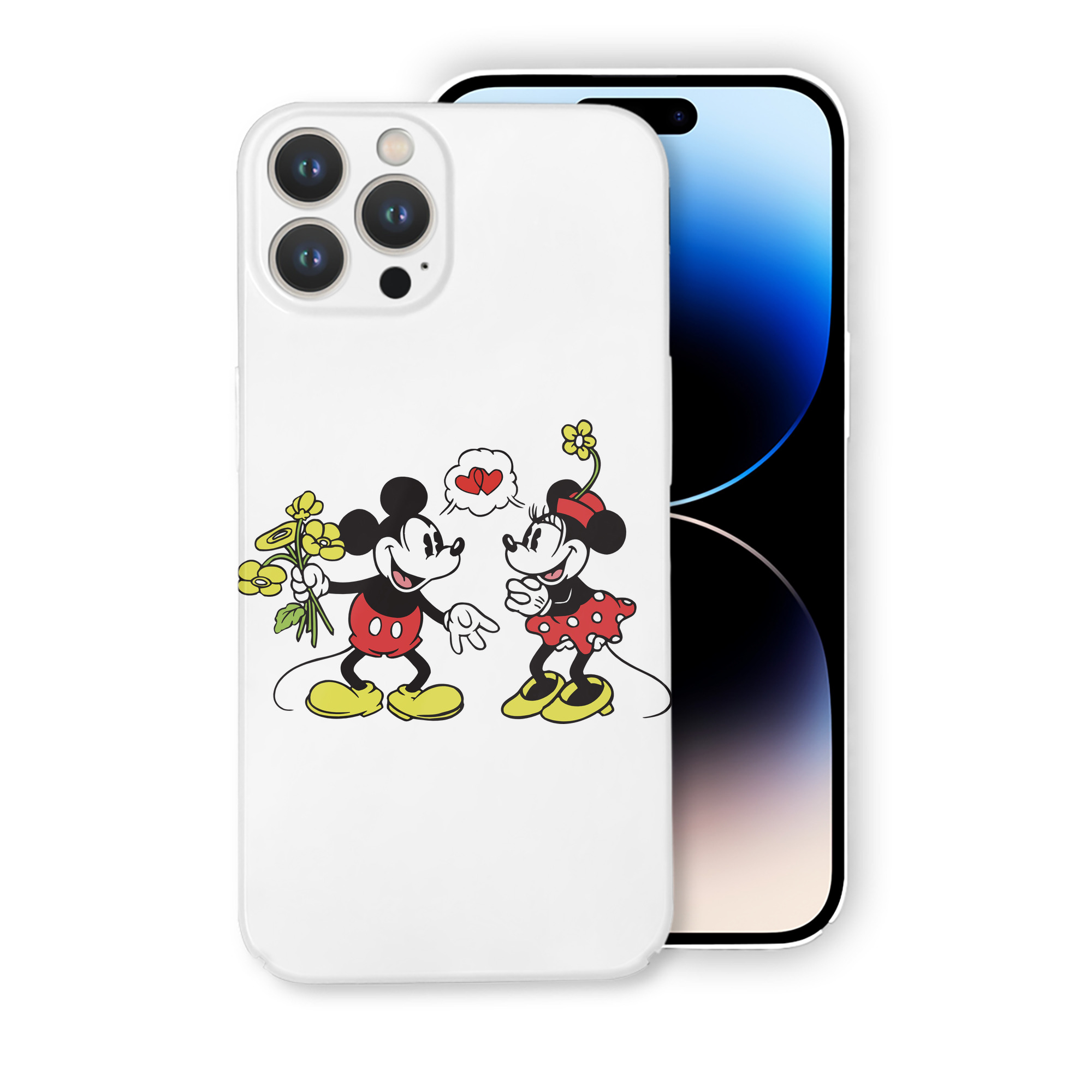 （画像用） ミッキーマウス Mickey Mouse 【iPhone 14シリーズ対応】ハードケース